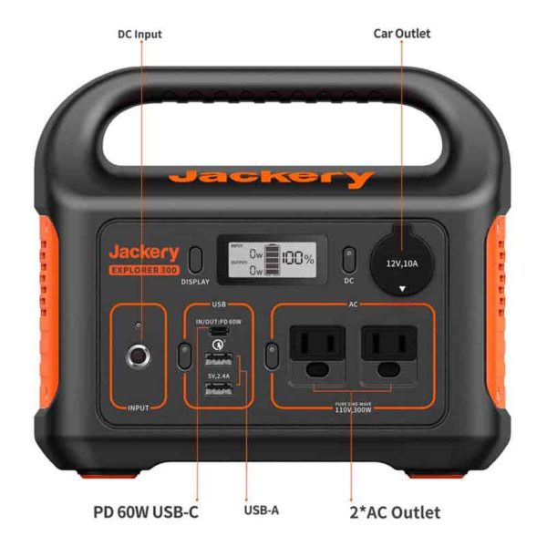 Jackery Explorer 300 Portable Power Station