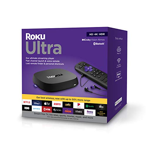 Roku Ultra 2020 Streaming Media Player HD/4K/HDR/Dolby
