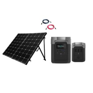 EcoFlow Delta 1800W Solar Generator Eclipse Kit
