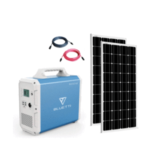 Bluetti EB150 Solar Generator TWO Panel Kit