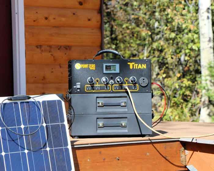 Titan Solar Generator 10 Monocrystalline Solar Panels