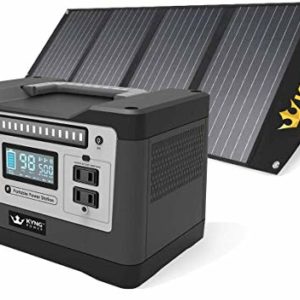 KYNG Solar Generator with 120W Solar Panel