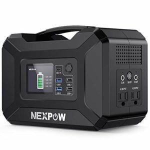 NEXPOW Portable Power Station 296Wh 80000mAh Solar