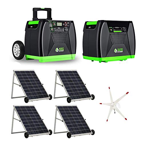 Nature's Generator Elite Portable Solar and Wind
