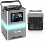 OKPRO Portable Power Station 62500mA /231Wh Solar