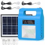 Portable Solar Generator Lighting Kit - 12000mAh