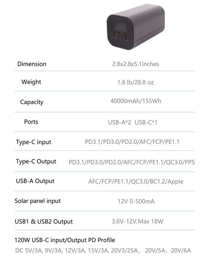 Solar Power Bank