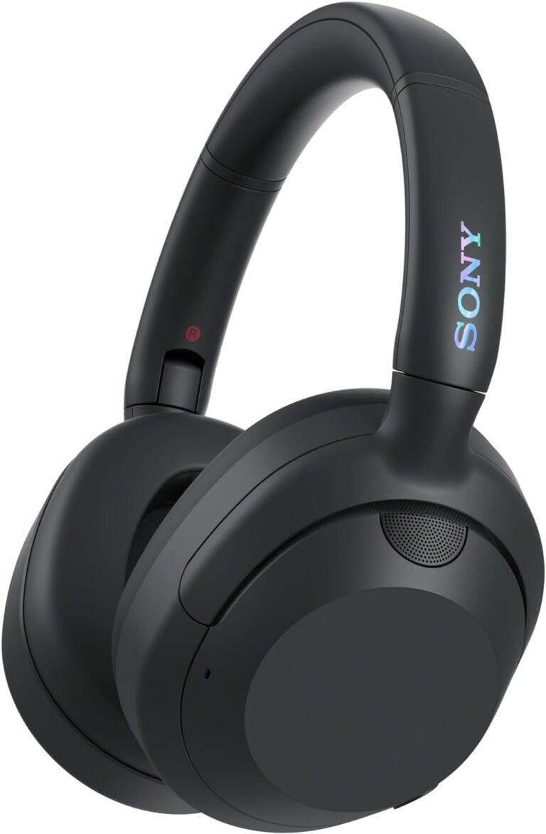 Sony ULT WEAR Noise Canceling Wireless Headphones with Alexa Built-in, Massive Bass and Comfortable Design, Black