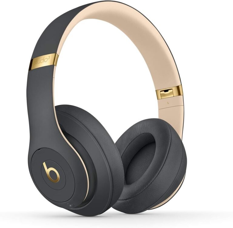 beats Studio3 Wireless Noise Cancelling Over-Ear Headphones - Apple W1 Headphone Chip, Class 1 Bluetooth, 22 Hours of Listening Time, Built-in Microphone - Shadow Gray