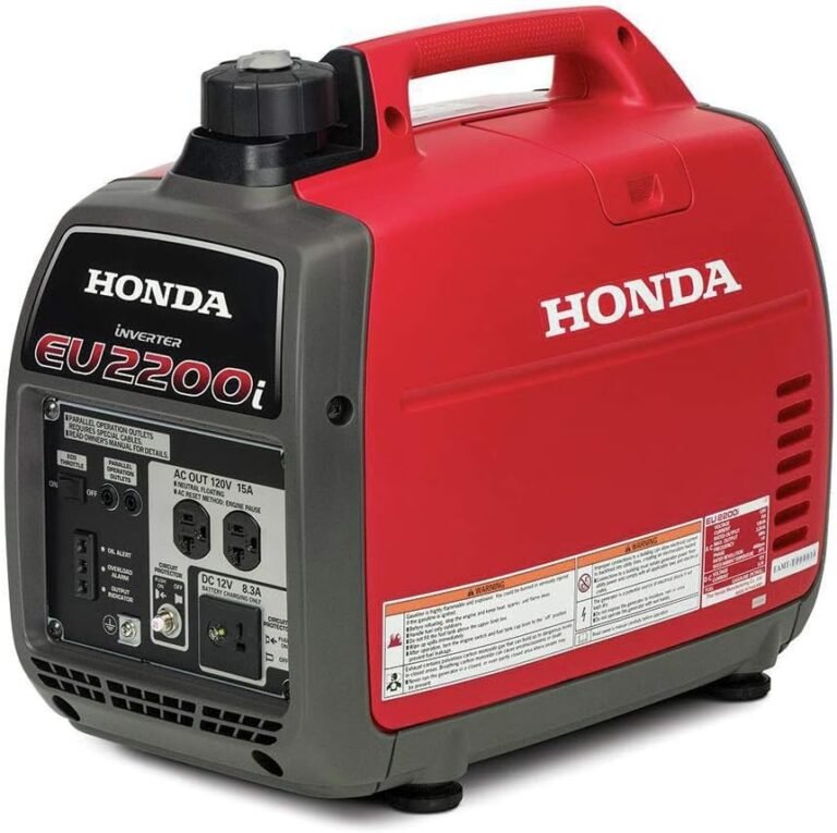 Honda 664240 EU2200i 2200 Watt Portable Inverter Generator with Co-Minder