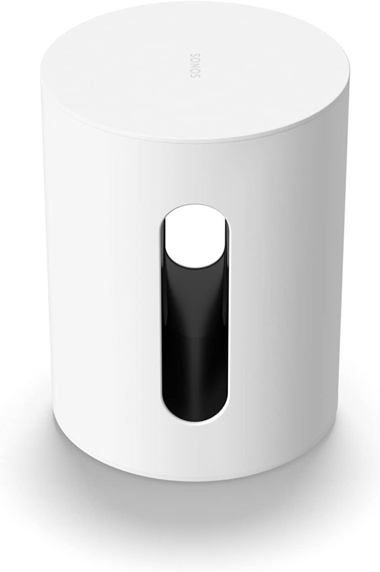 Sonos Sub Mini - White - Compact Wireless Subwoofer