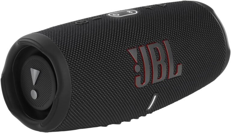 JBL CHARGE 5 - Portable Waterproof (IP67) Bluetooth Speaker with Powerbank USB Charge out, 20 hours playtime, JBL Partyboost (Black)