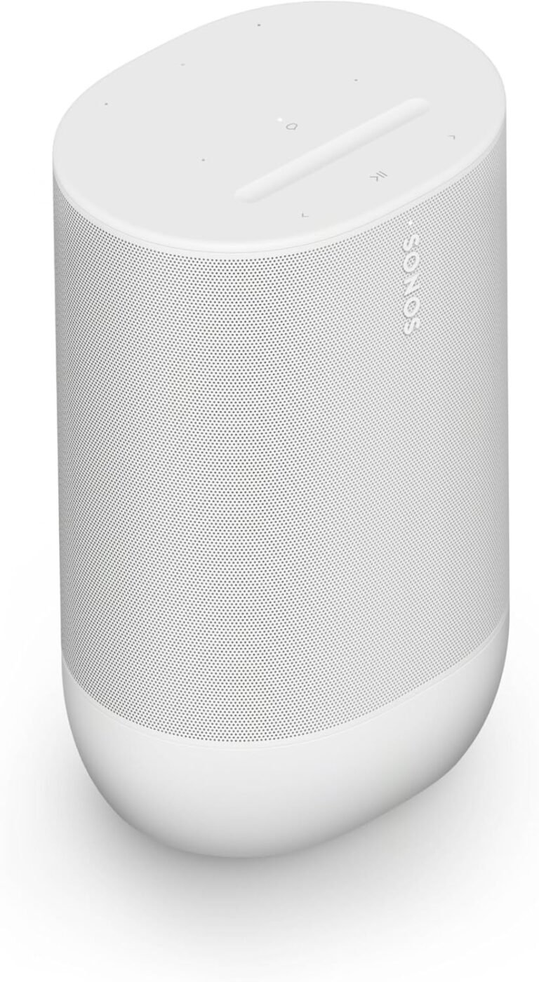 Sonos Move 2 - White - Wireless Portable Bluetooth Speaker