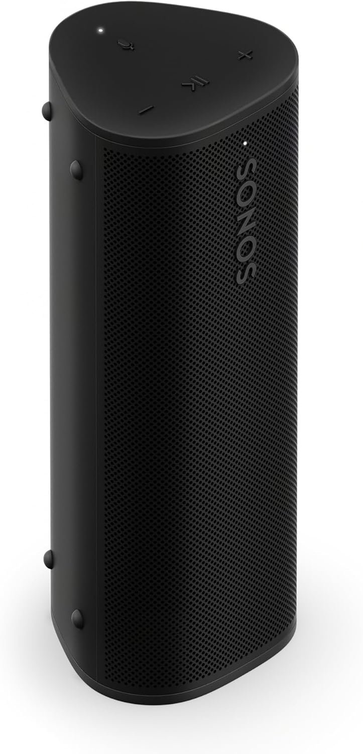 Sonos Roam 2 Portable Waterproof Bluetooth Speaker Black